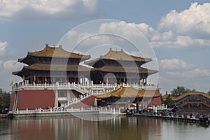 ä¸­å›½æ²³å—å¼€å°æ¸…æ˜Žä¸Šæ²³å›­ Qingming Shanghe Garden, Kaifeng, Henan, China